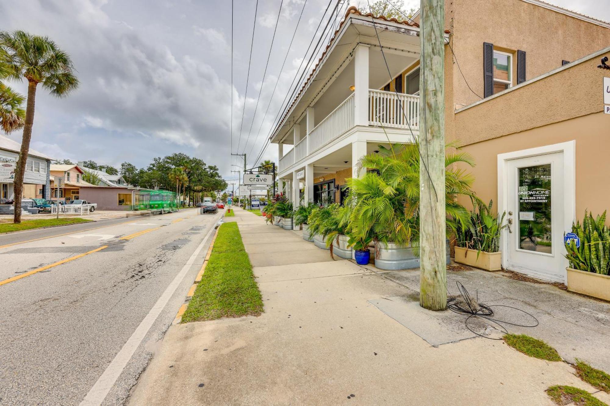 Historic Downtown St Augustine 1-Bedroom Getaway Сент-Огастин Экстерьер фото